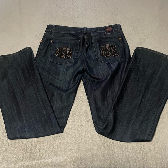 Rock & Republic Kasandra bootcut dark wash size 31 x 33 length - Picture 6 of 11